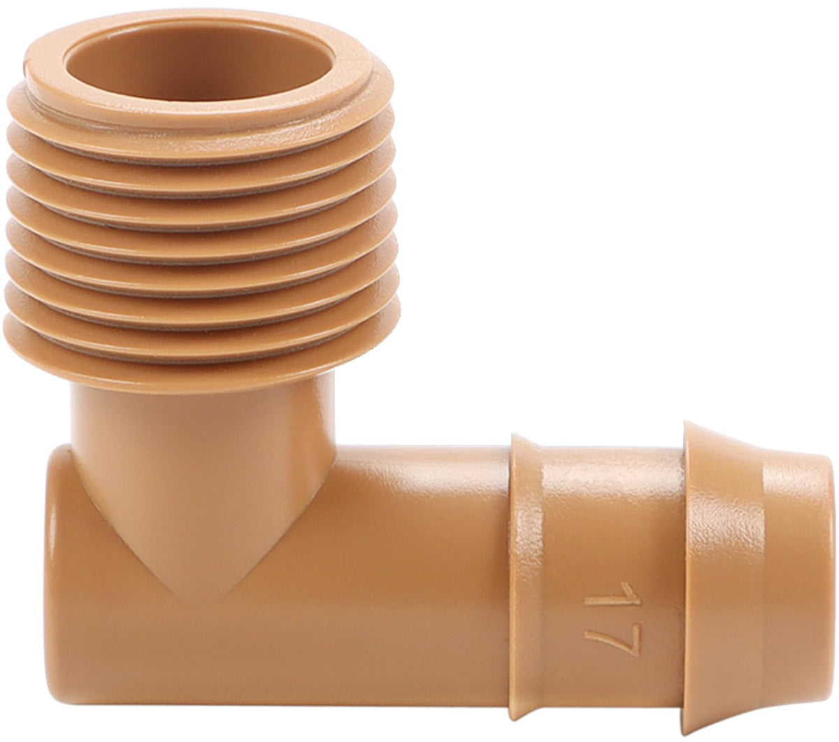 Copadri barbed elbow connector for easy drip irrigation setup and leak-free connections