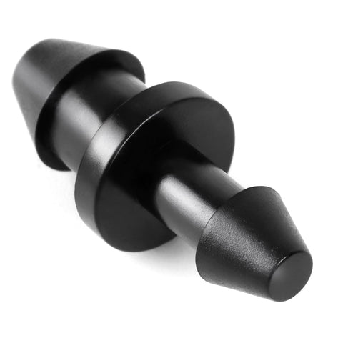 Copadri barbed end plug for 1/4-inch drip line with leak-free sealing.