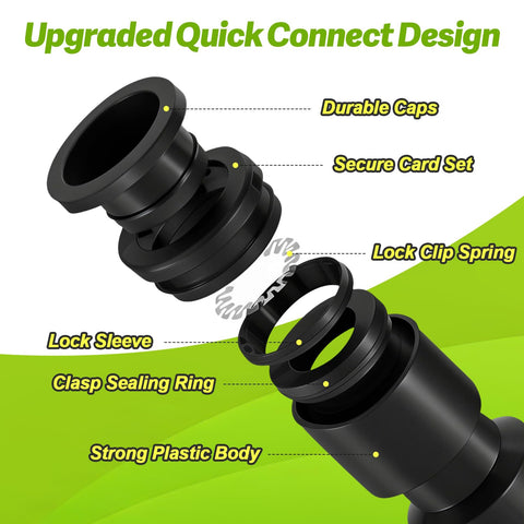 Copadri high-impact plastic tee resists deformation, enduring sunny garden days.