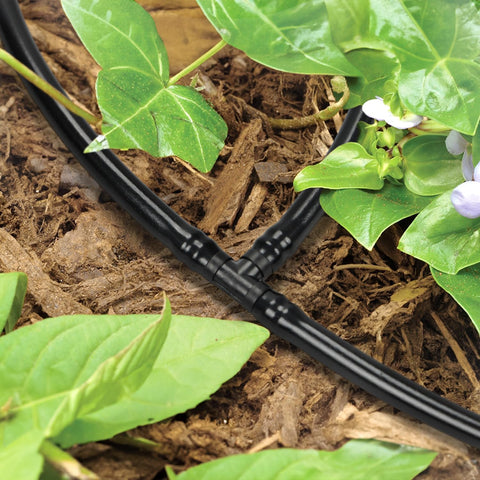 Copadri easy-install barbed tee enables fast, clamp-free connections.