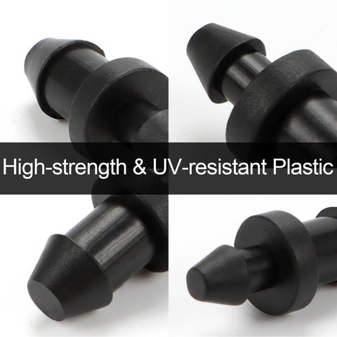Copadri 1/4-inch end caps suitable for drip or micro sprinkler layouts.