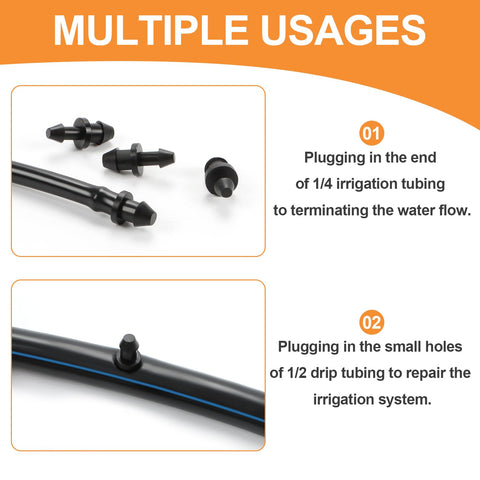 Copadri UV-resistant plug stands up to sun exposure for long-lasting use.