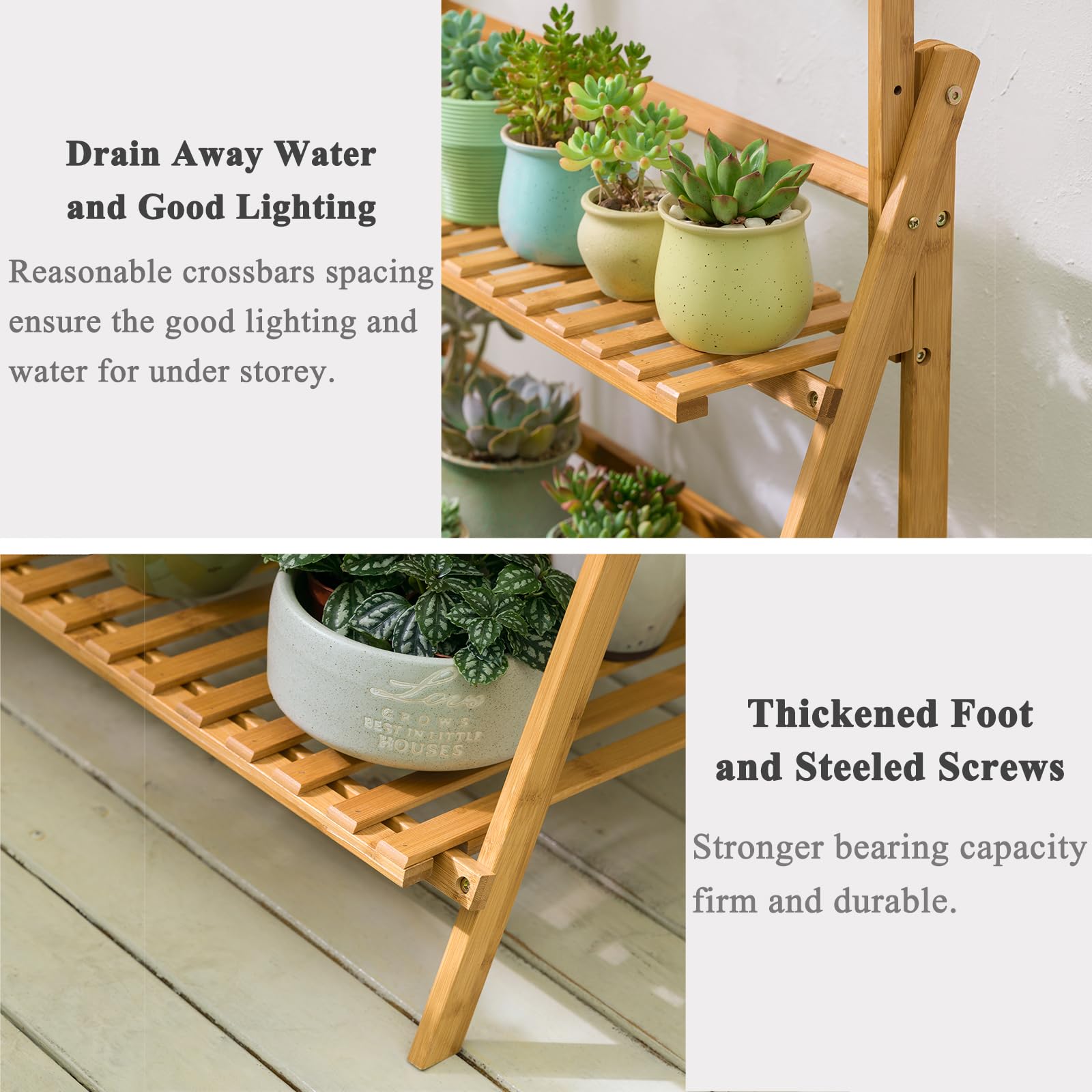 COPREE Folded stand demonstrates compact storage for small spaces.