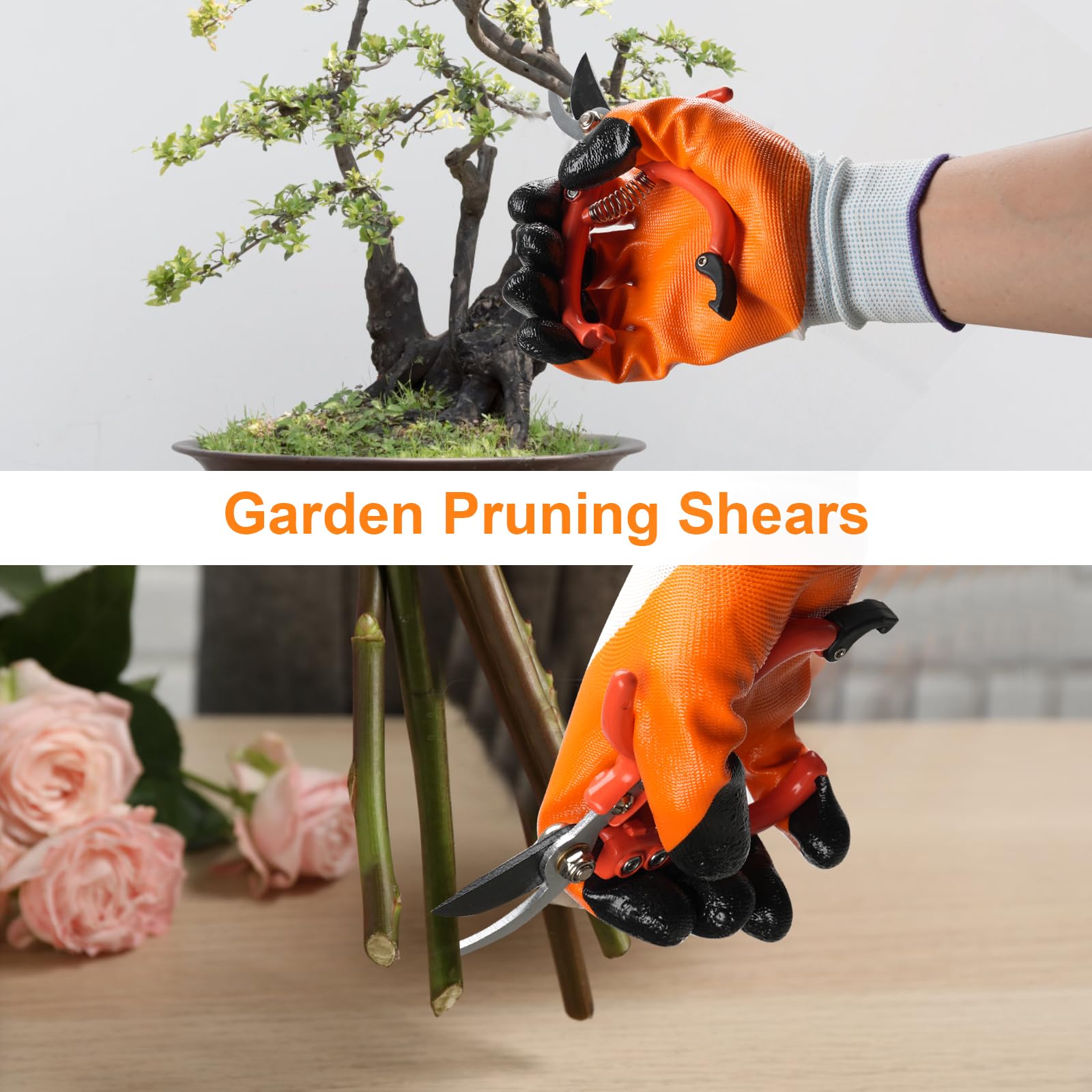 Cor Cordium curved pruning scissors for precise small cuts