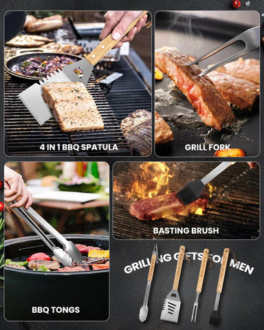 Coralogo carrying bag—compact storage for grilling on the go.