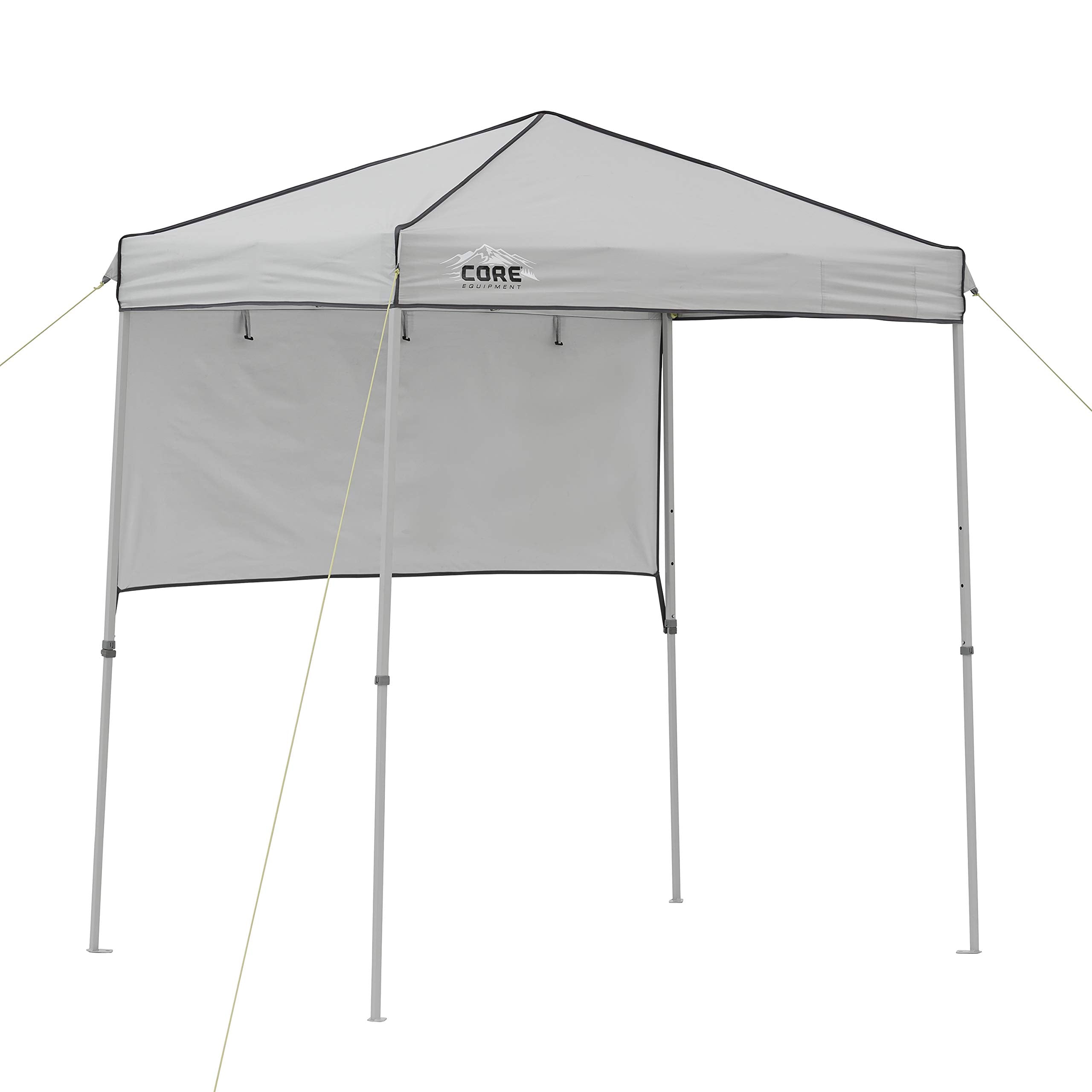 CORE Instant Straight Leg Canopy frame shows sturdy steel for fast setup.