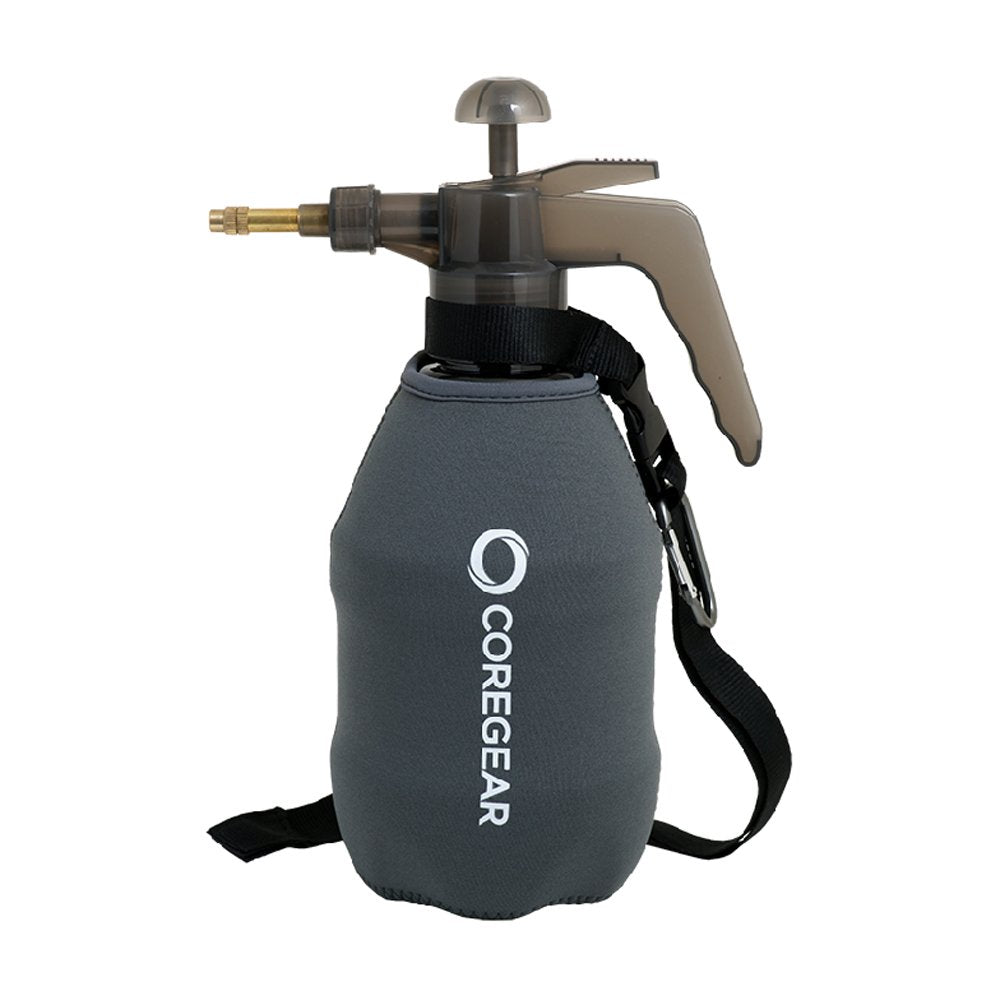 CoreGear Ultra Cool XL mister bottle with 1.5L capacity for on-the-go cooling.