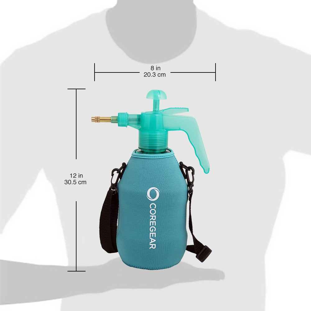 CoreGear Ultra Cool XLS carrying strap enables hands-free transport for festivals and travel