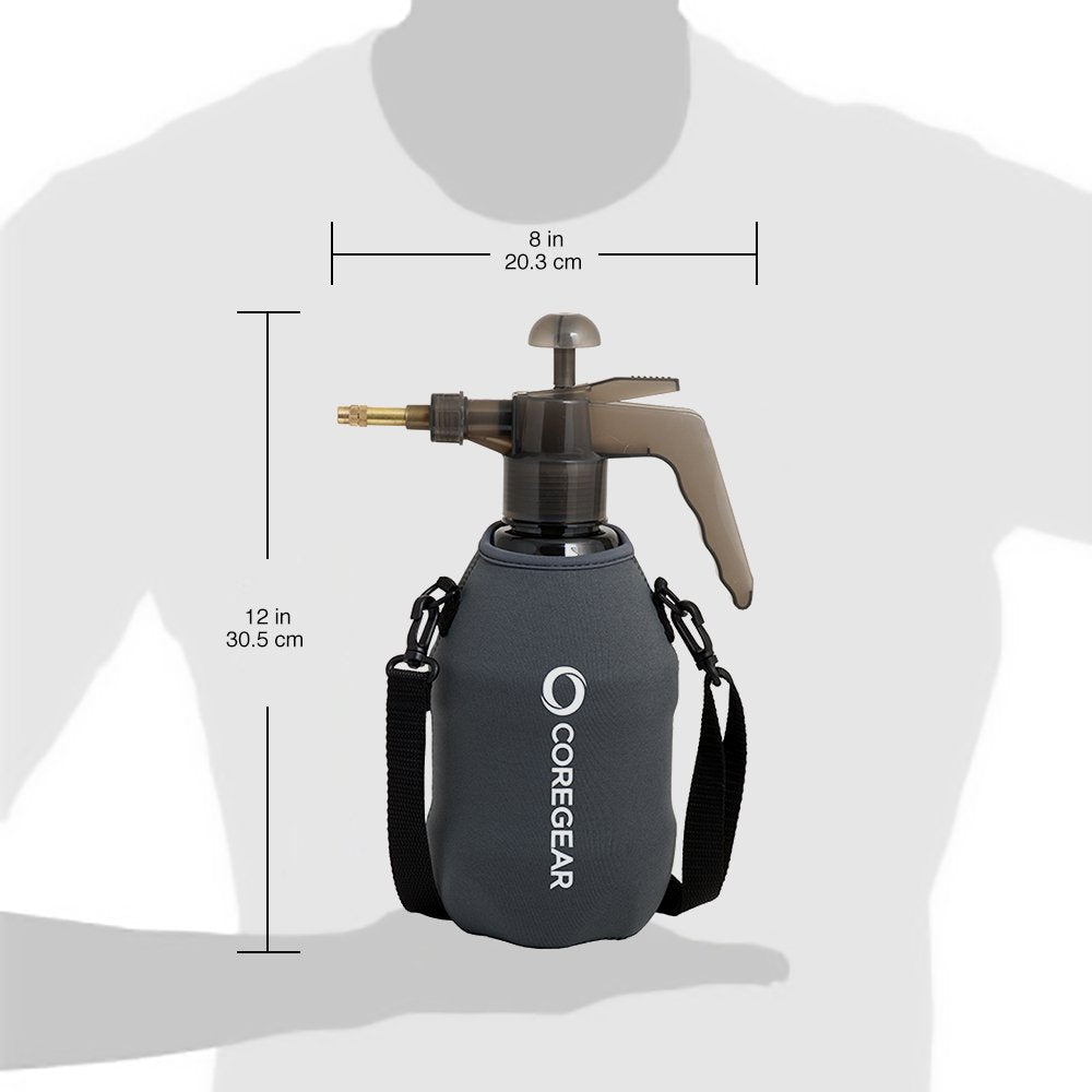 CoreGear Ultra Cool XLS with carrying strap for easy transport at festivals and outdoor events