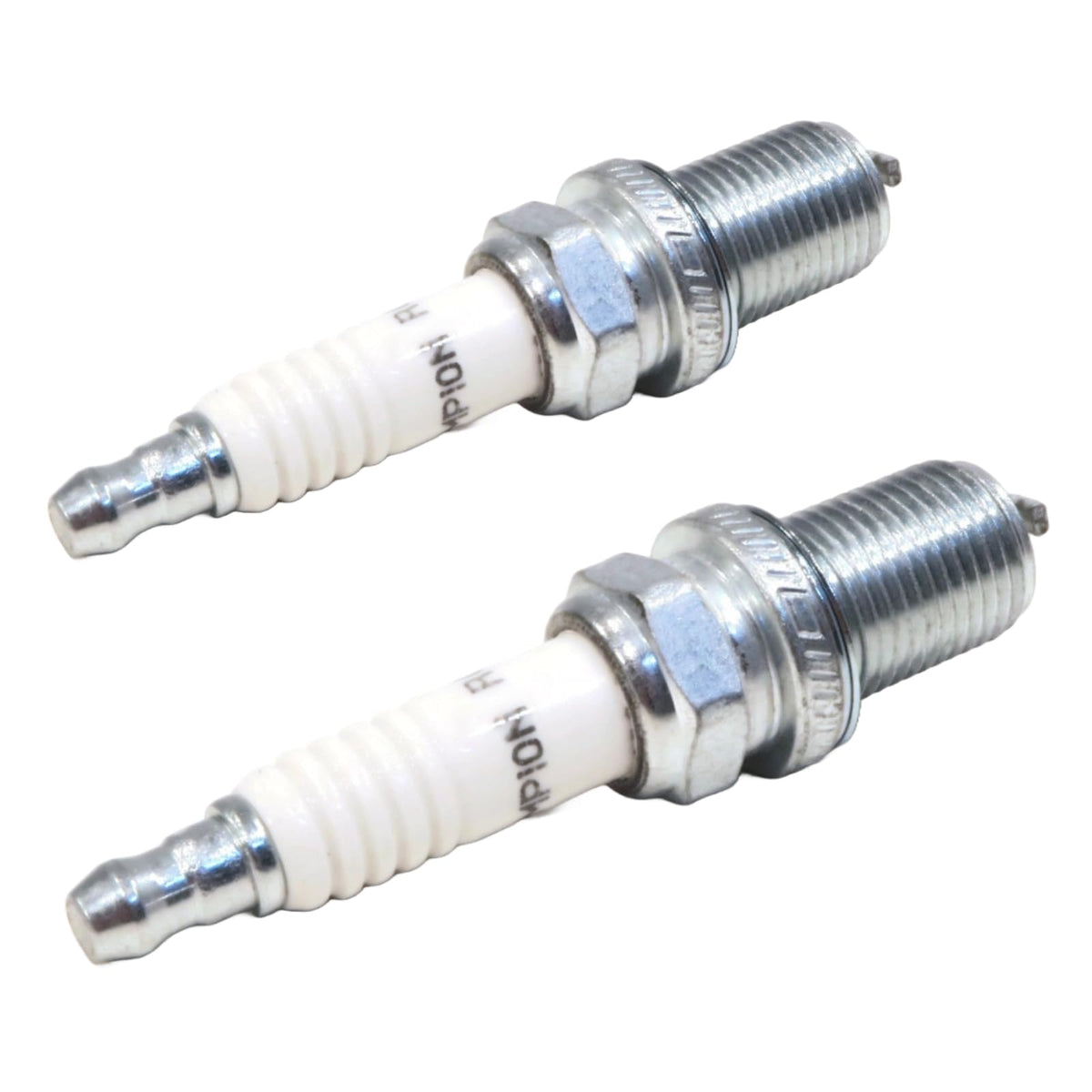 CORINTH RC12YC two-pack spark plugs for Briggs Stratton engines ensure reliable ignition