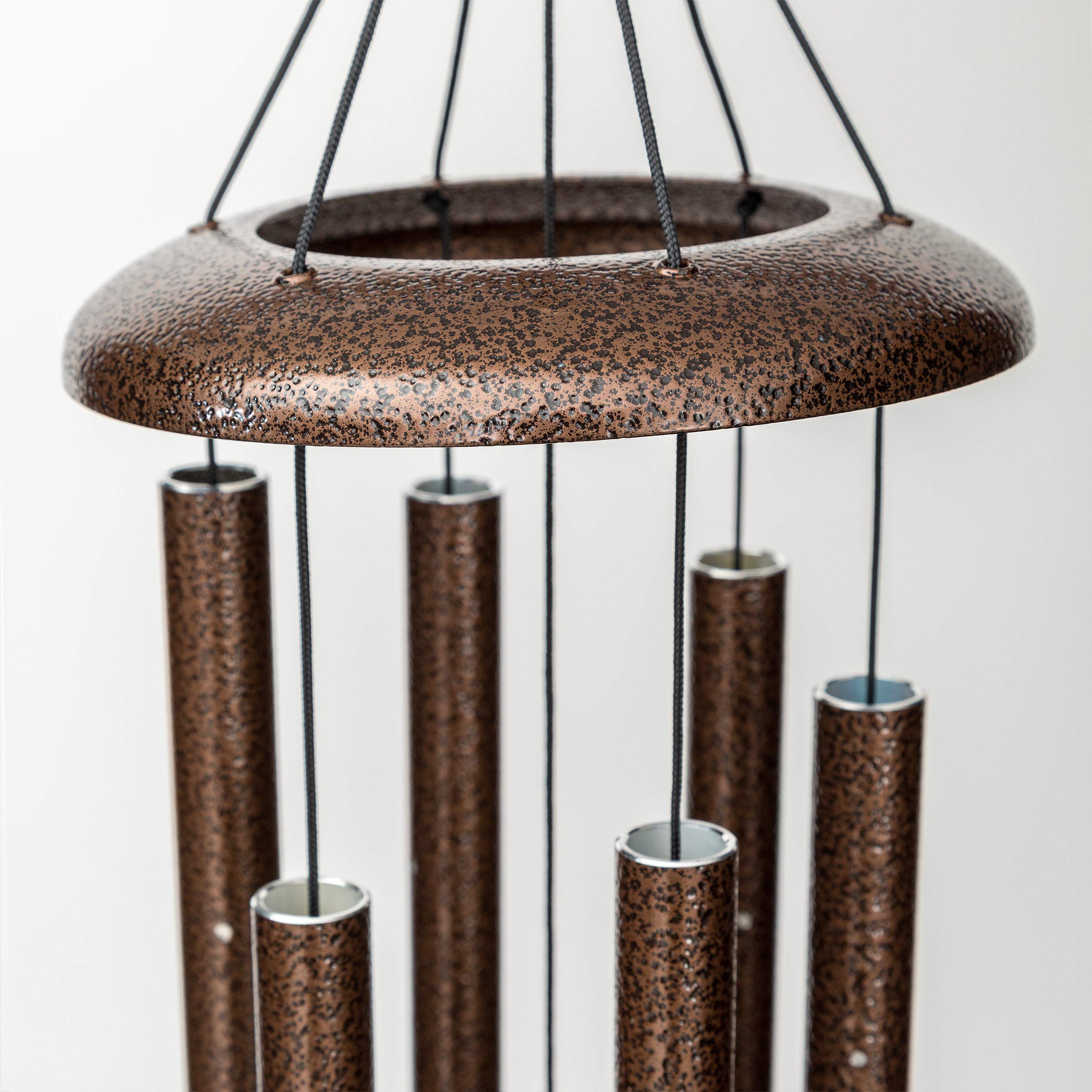 Corinthian Bells dome and tubes resist rust for year-round use.
