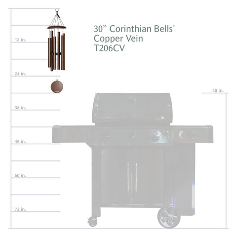 Corinthian Bells wind chime gift box makes an easy gift.