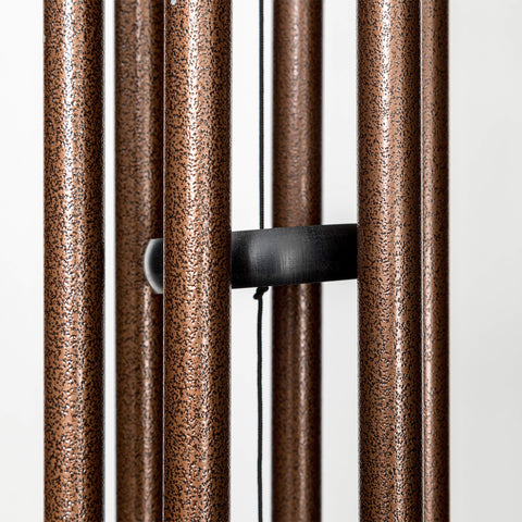 Corinthian Bells wind chime longest-tube highlight with balanced resonance.