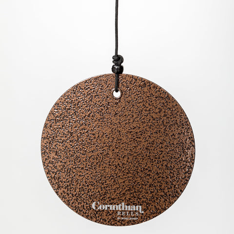 Corinthian Bells wind chime UV-treated cords resist outdoor wear.