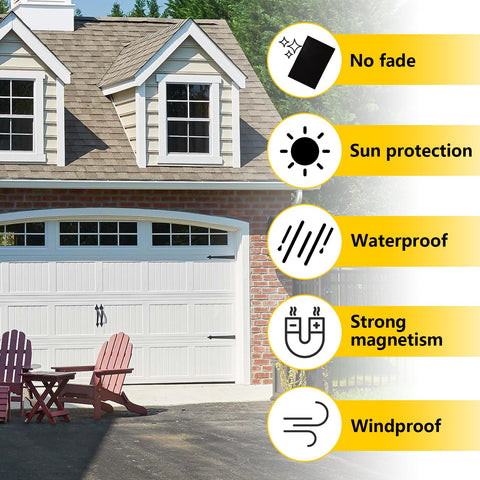 CORNERIA weather-resistant garage panel set withstands heat and rain for year-round use.