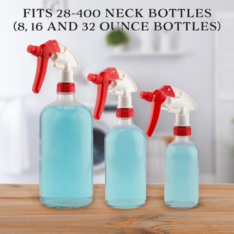Cornucopia Brands adjustable nozzle provides fine mist, spray, or off settings
