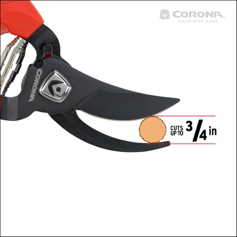 Corona BP3214D versatile pruner for home gardens and landscapes.