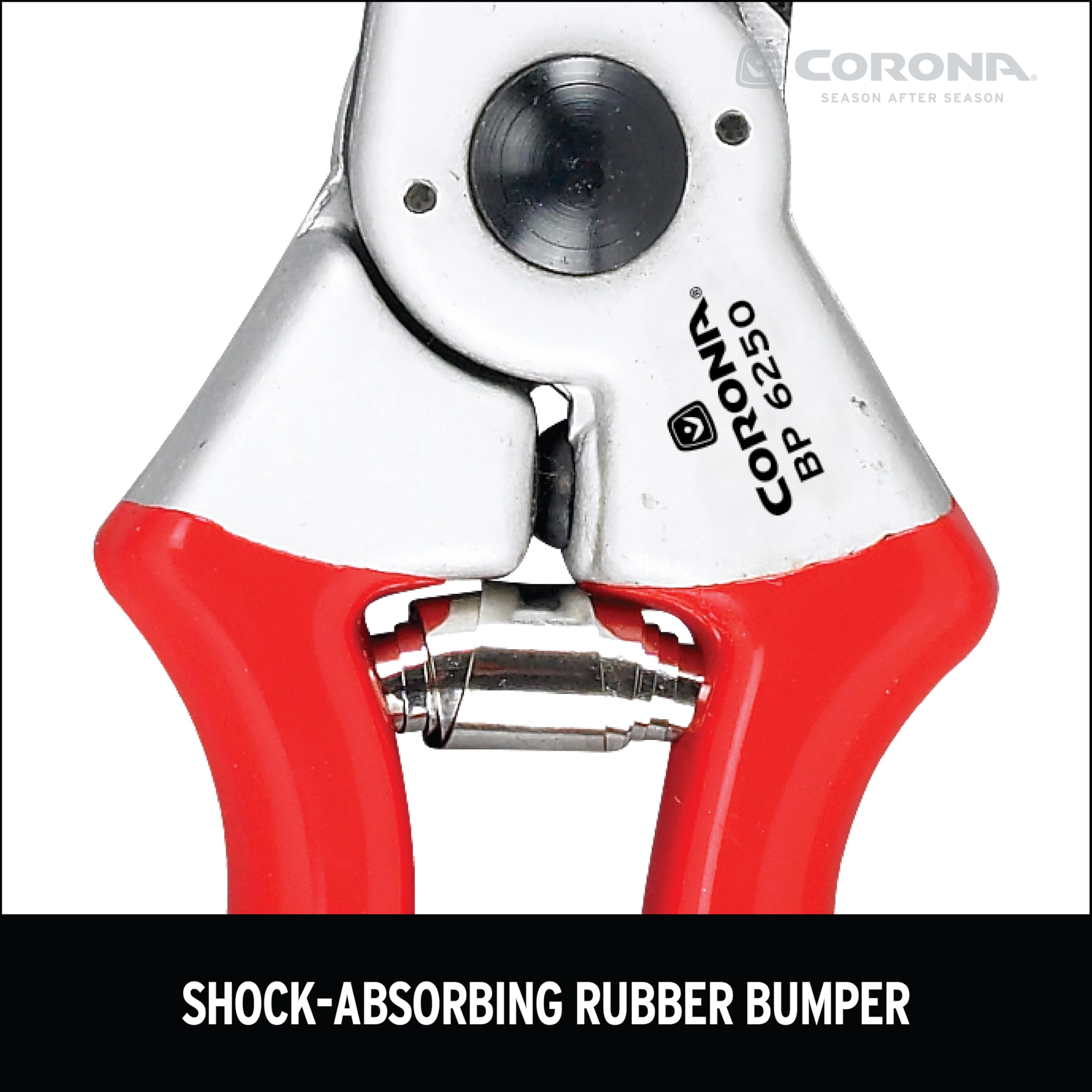 Corona BP 6250 forged steel blade in action for clean cuts.