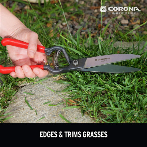 Corona ClassicCUT durable steel blades provide long-lasting sharpness for regular maintenance
