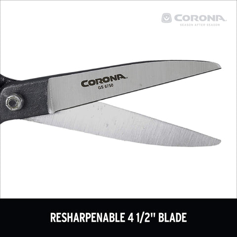 Corona ClassicCUT re-sharpenable blades maintain precise cuts season after season