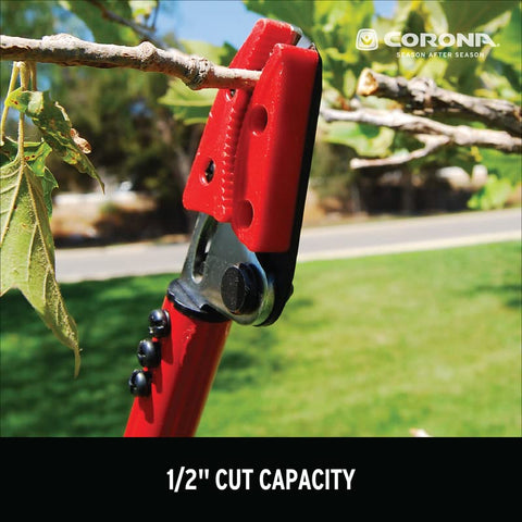 Corona Clipper heat-treated high-carbon steel blade for lasting durability