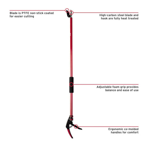 Corona Clipper light-duty pruner handles small twigs in tight spaces