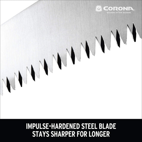Corona folding saw with secure lock-back for safe storage
