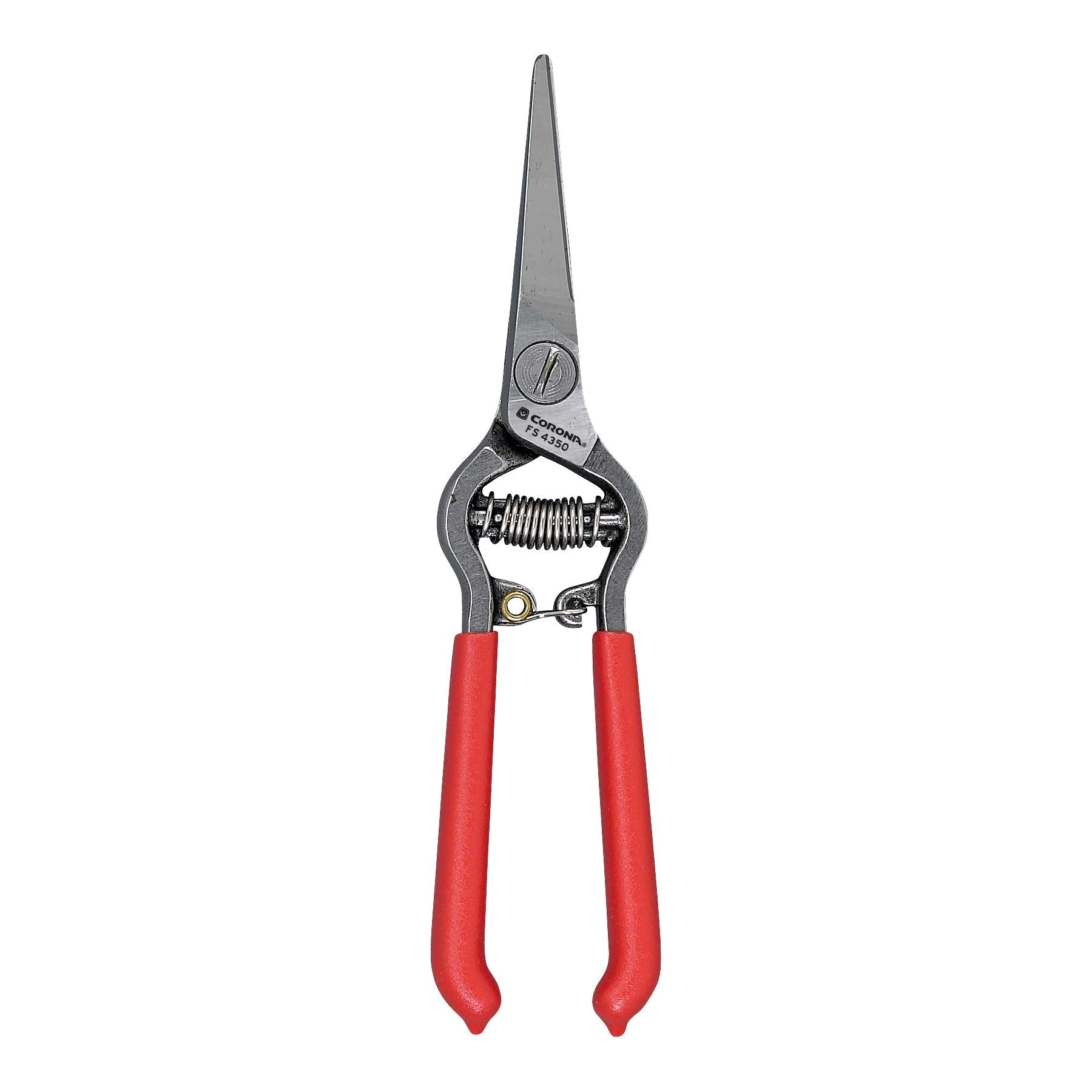 Corona FS-4350 thinning shears grip closeup for comfortable pruning.