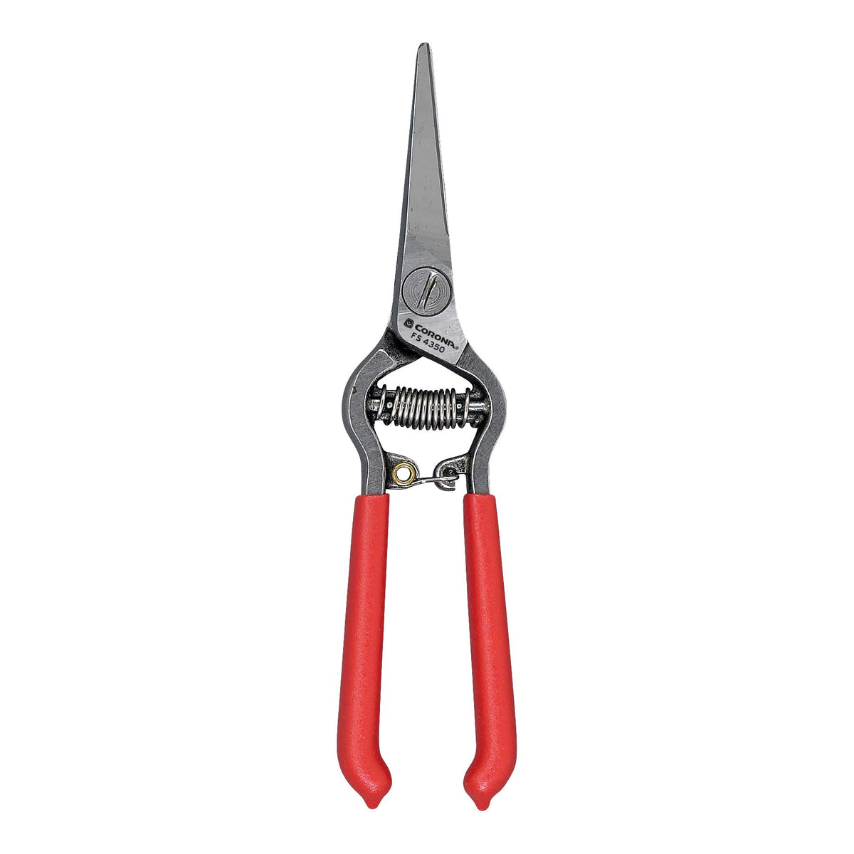 Corona FS-4350 thinning shears grip closeup for comfortable pruning.
