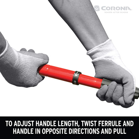 Corona GT 3070 compact storage with extendable handle for easy tool keeping
