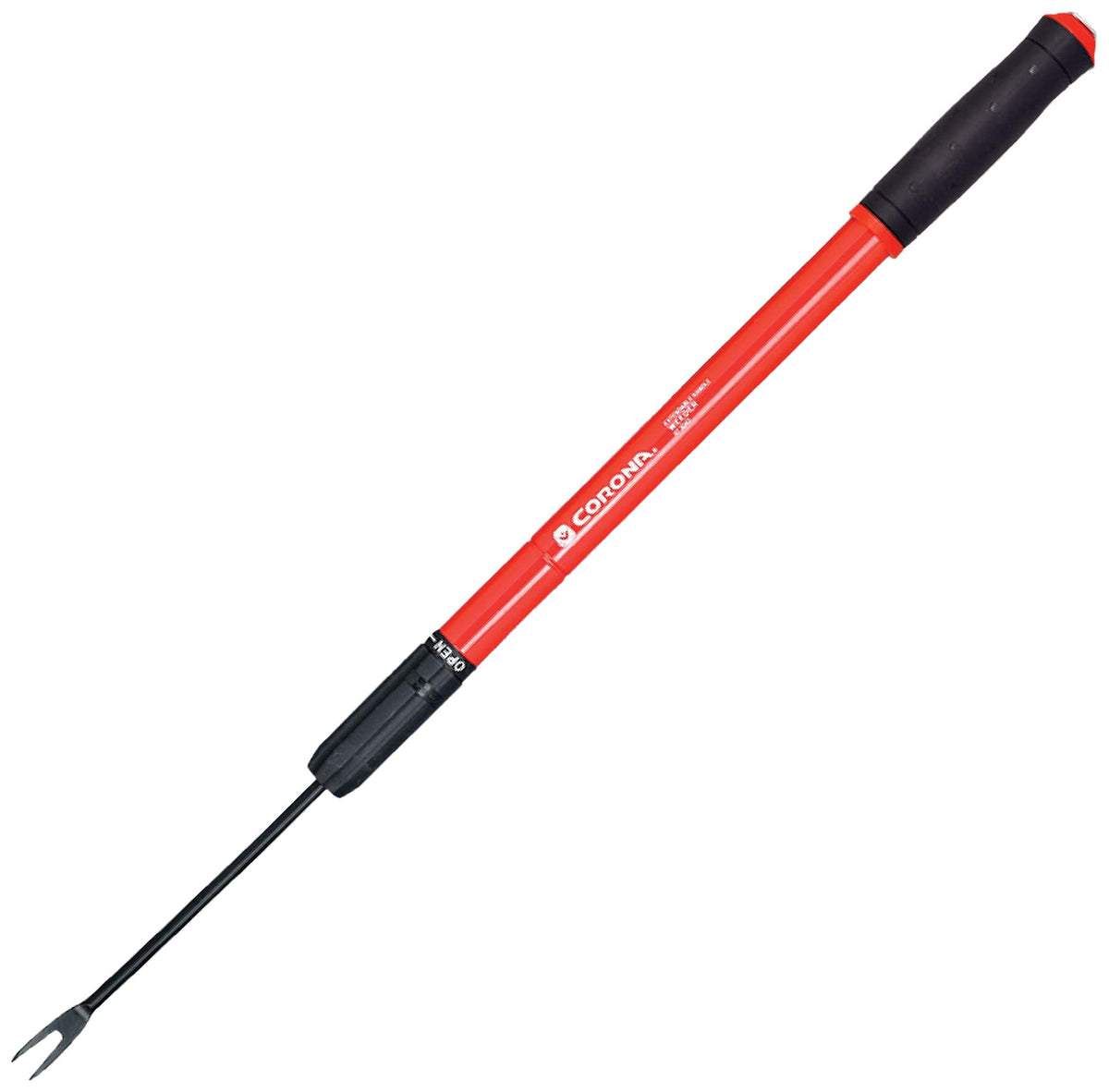 Corona GT3040 extendable weeder in raised bed for precise weed removal