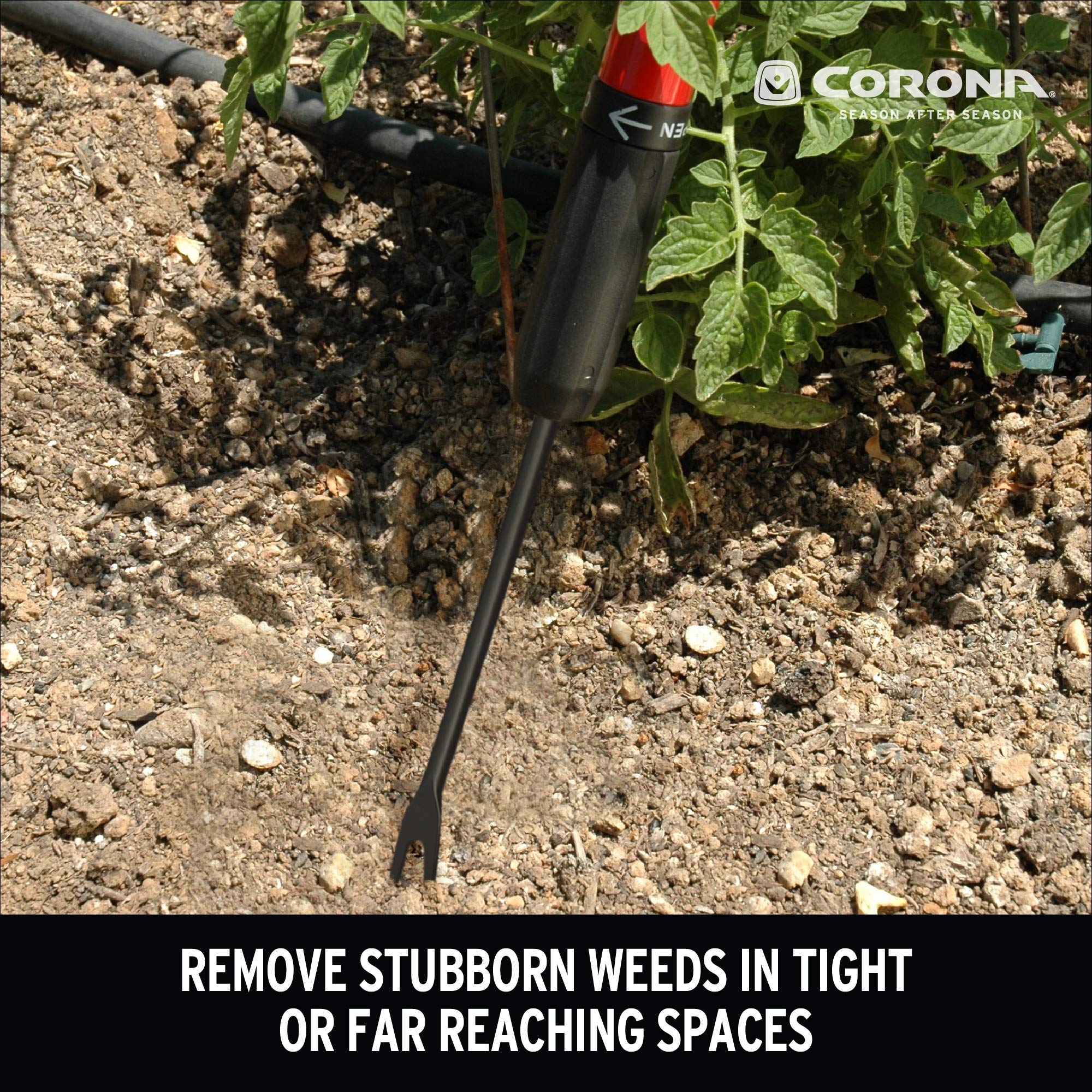 Seasonal garden cleanup with the Corona GT3040 for neat beds