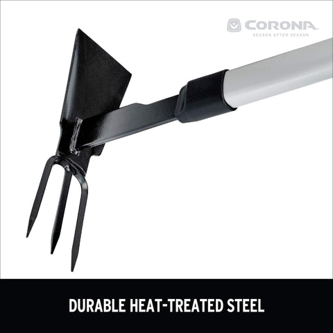 Corona GT3244 durable steel construction withstands tough soil