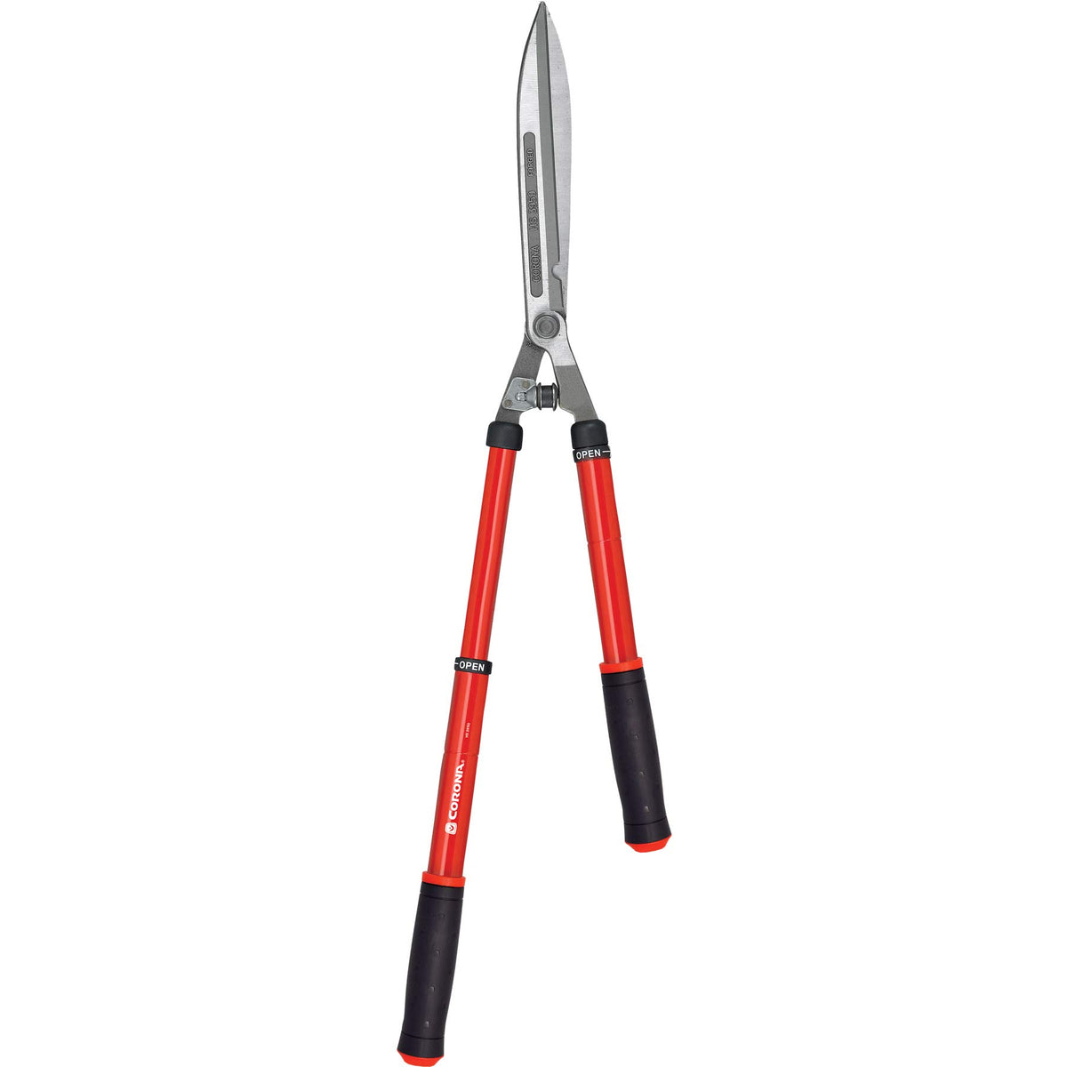 Corona HS 3950 hedge shear with extendable 10-inch blade for precise trimming