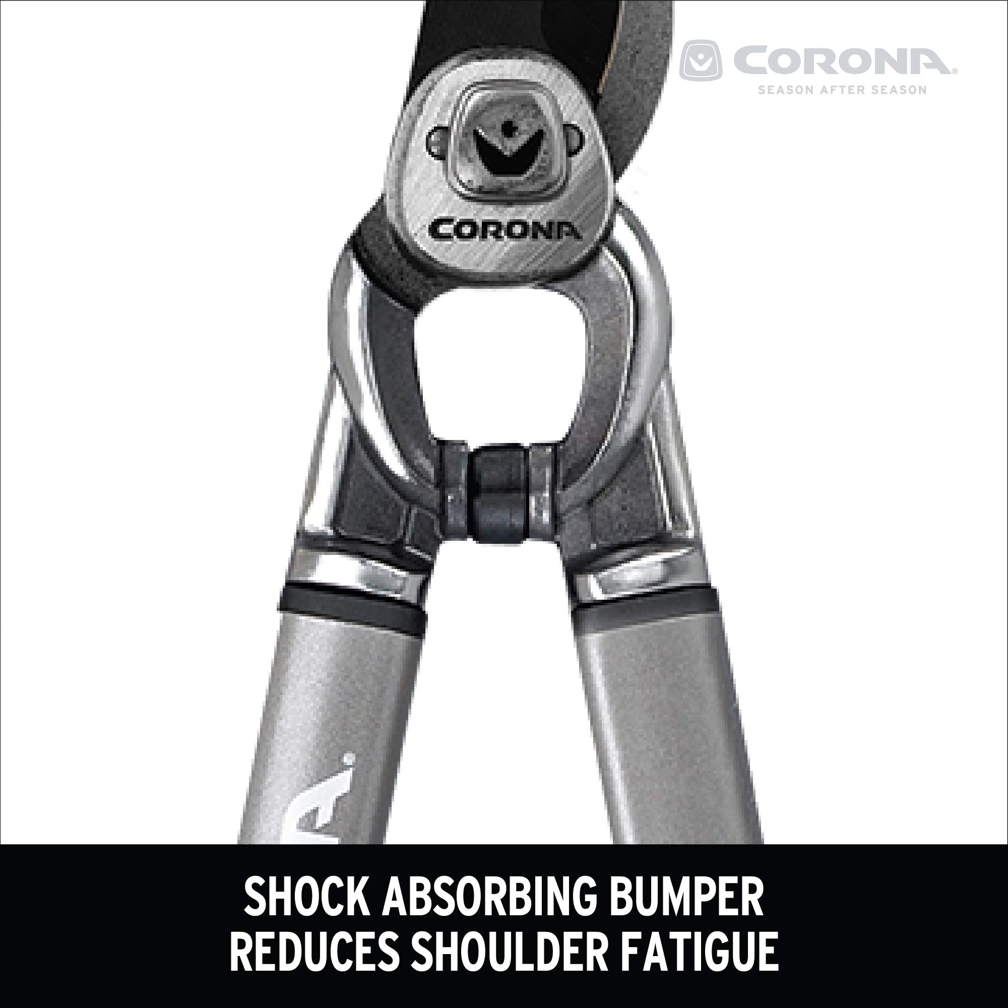 Corona SL 7280 lopper steel construction durability for long-term garden use.