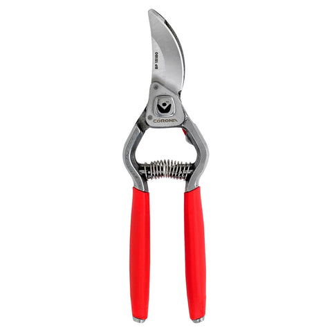 Corona Tools ClassicCUT pruner blade close-up for clean cuts on live stems.
