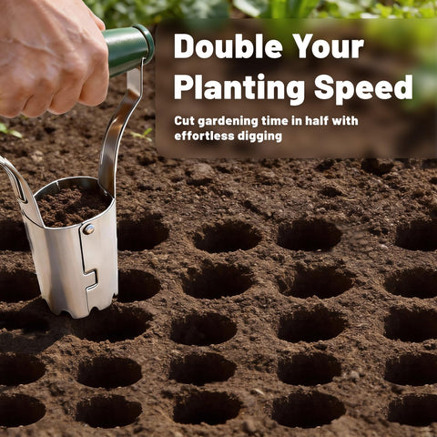 Corundara ergonomic dark green handle ensures comfortable gardening sessions.