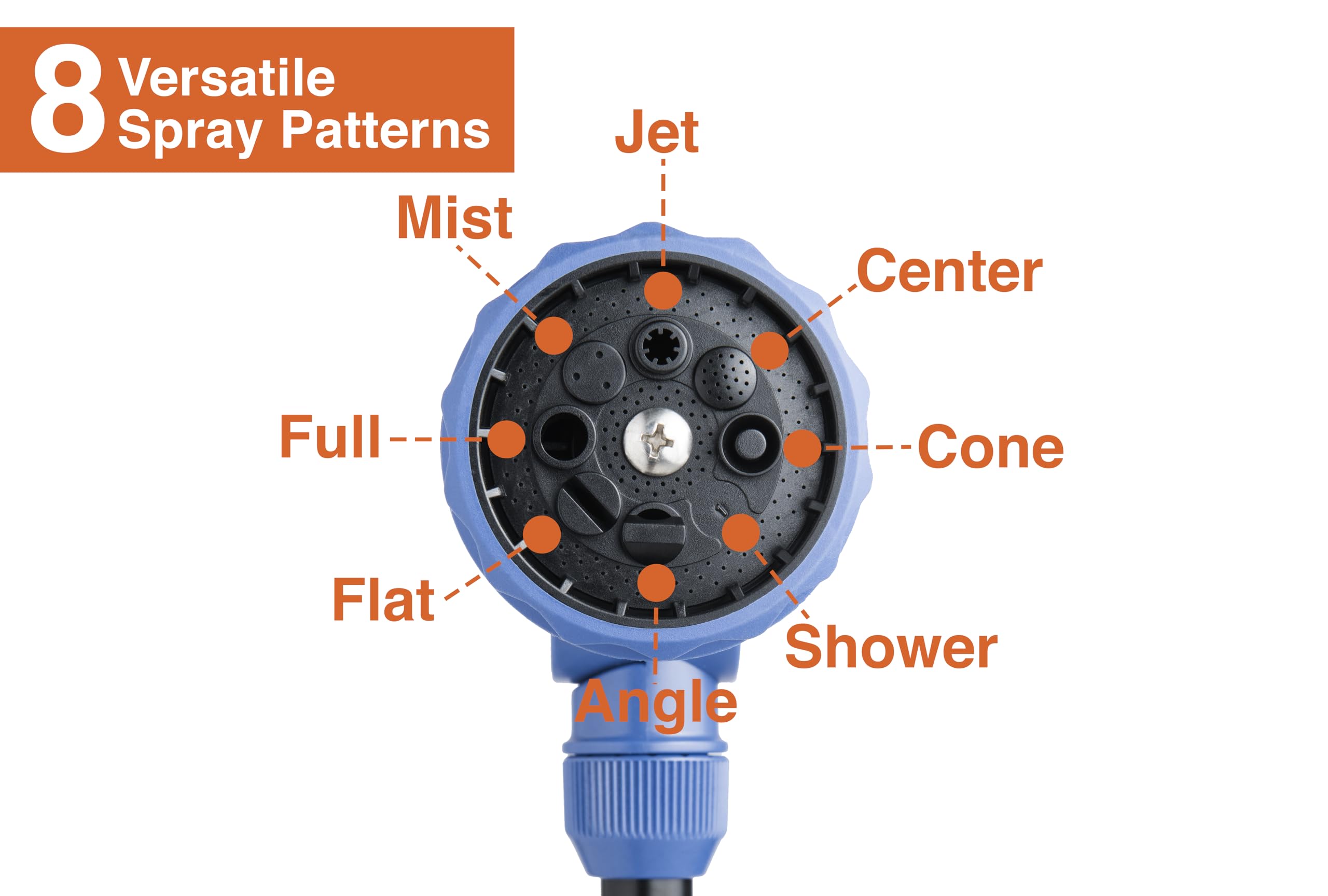 Corvid ergonomic grip reduces hand fatigue during long watering tasks.