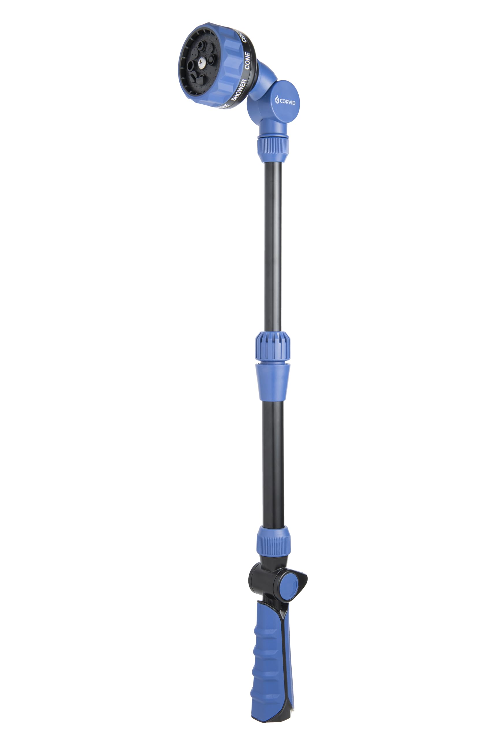 Corvid extendable length from 19 to 24 inches reaches hanging baskets.