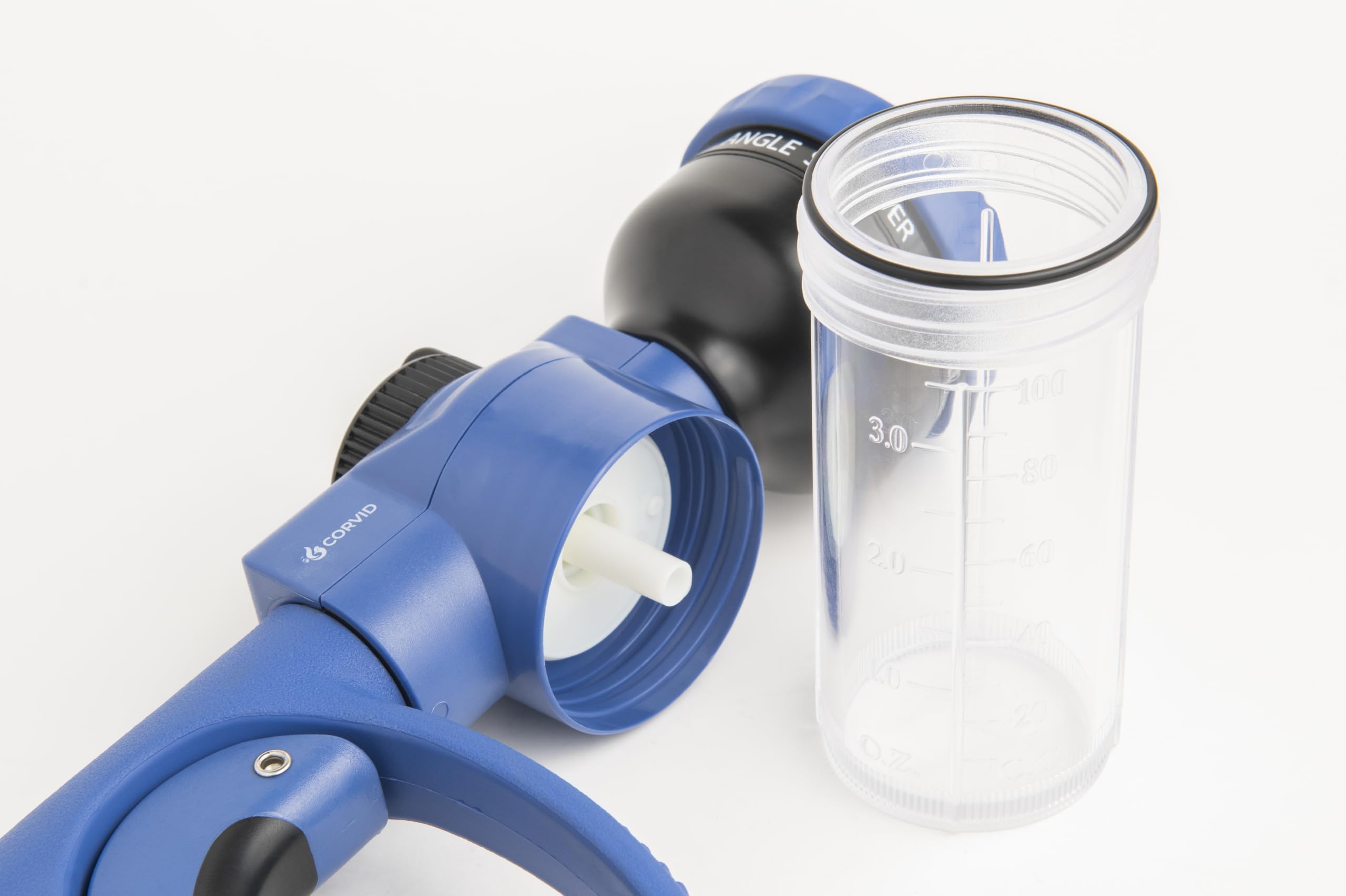 Corvid nozzle used for car, pet, and garden care scenarios.