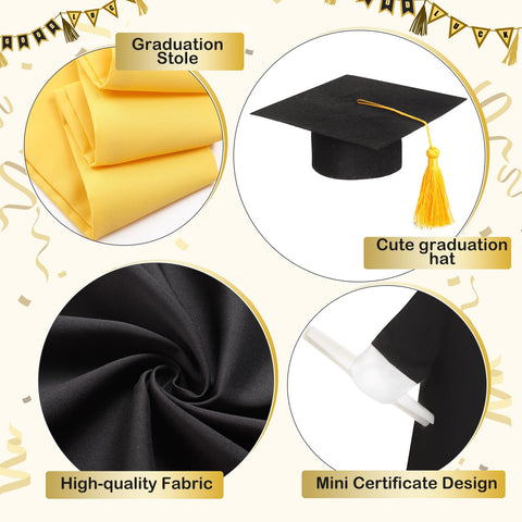 Cosblank gold stole adds sparkle for outdoor garden celebrations