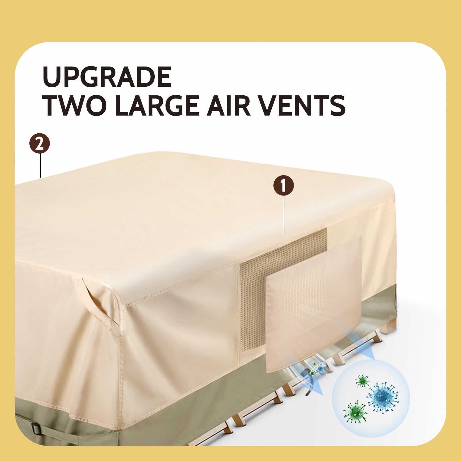COSFLY foldable cover stored compactly when not in use