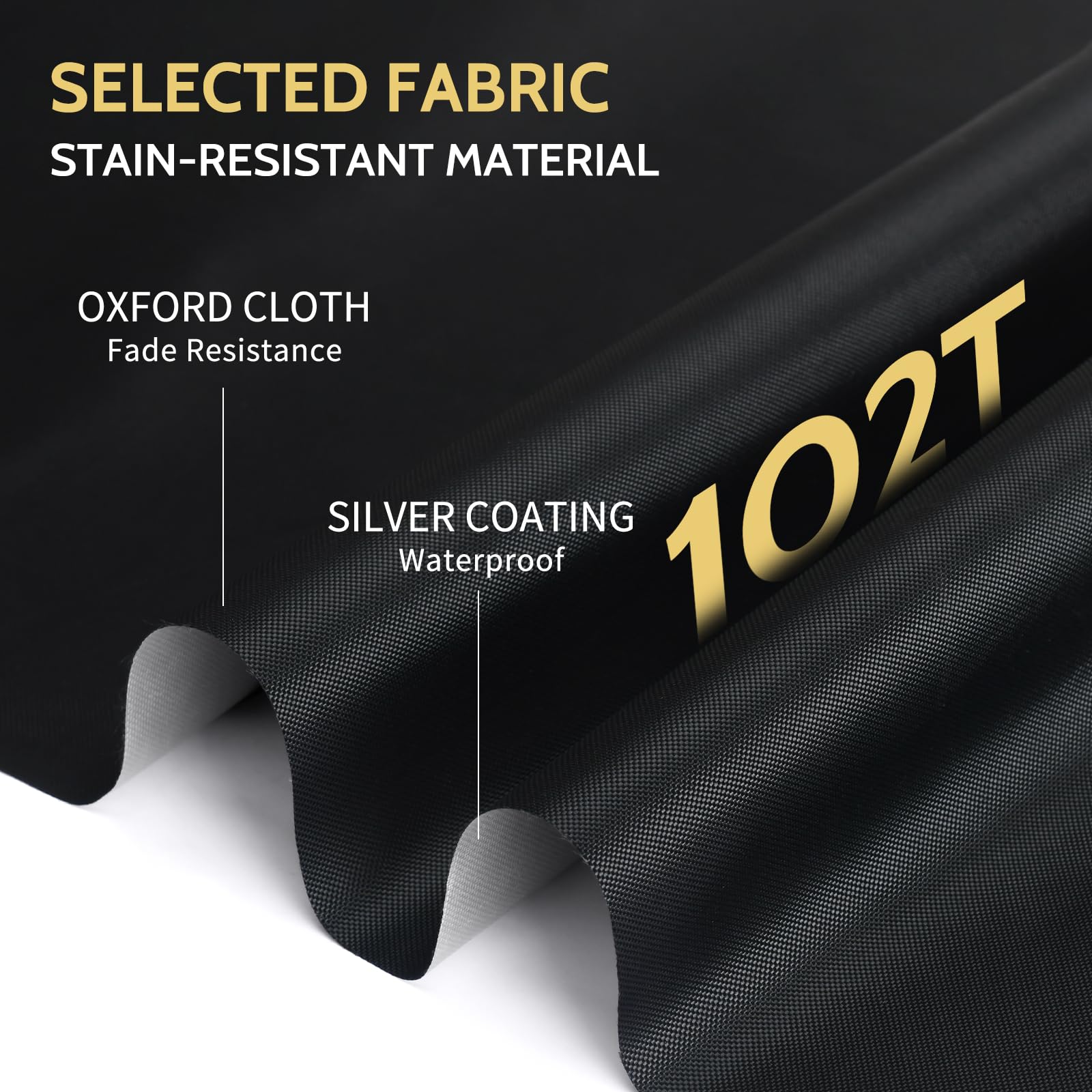 cosfly cover features built-in air vents to reduce moisture buildup.