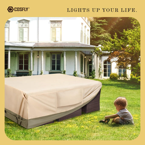 COSFLY versatile protection for benches, loveseats, and grills