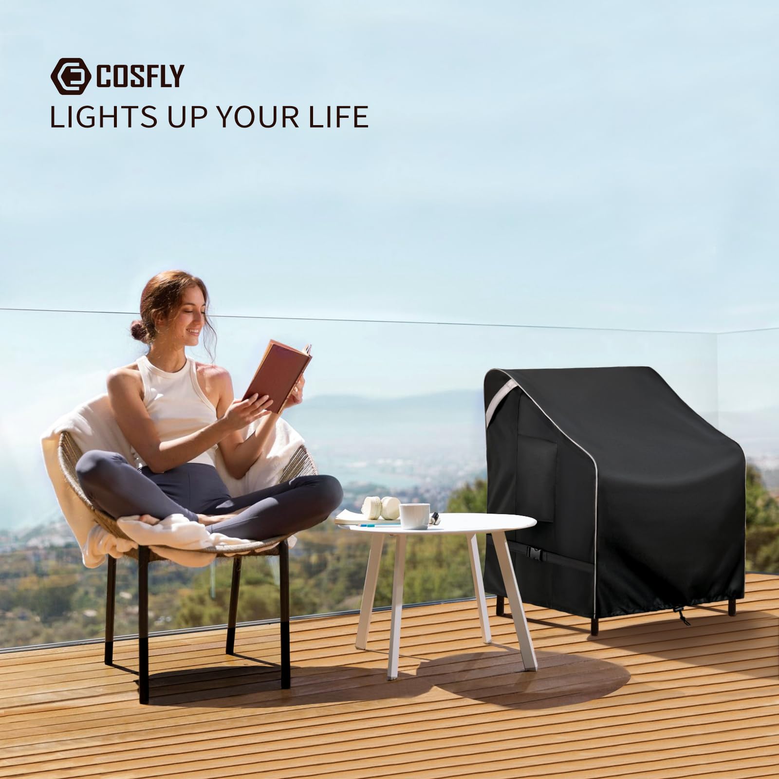 COSFLY 600D fabric close-up highlighting durability