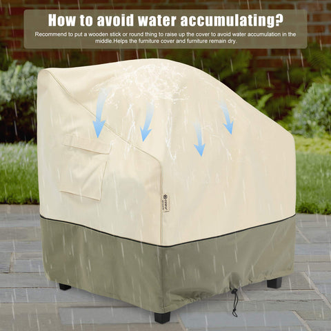 COSFLY patio furniture cover 2-pack provides ready protection for outdoor set
