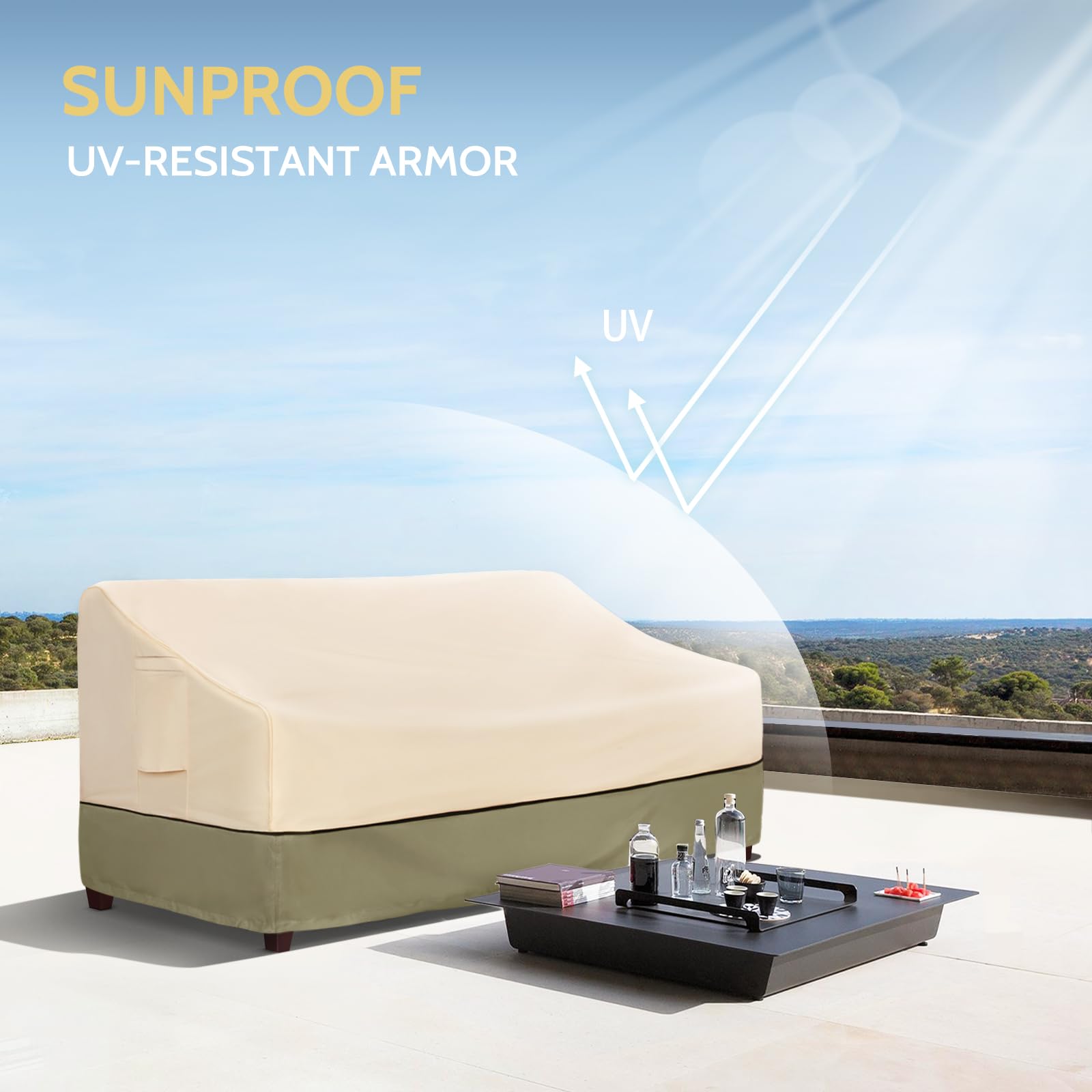 COSFLY vented design reduces condensation and maintains airflow.