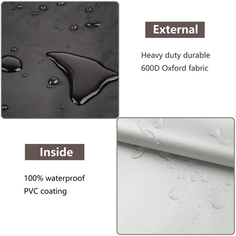 COSFUN dustproof stock tank cover installed on a tank outdoors