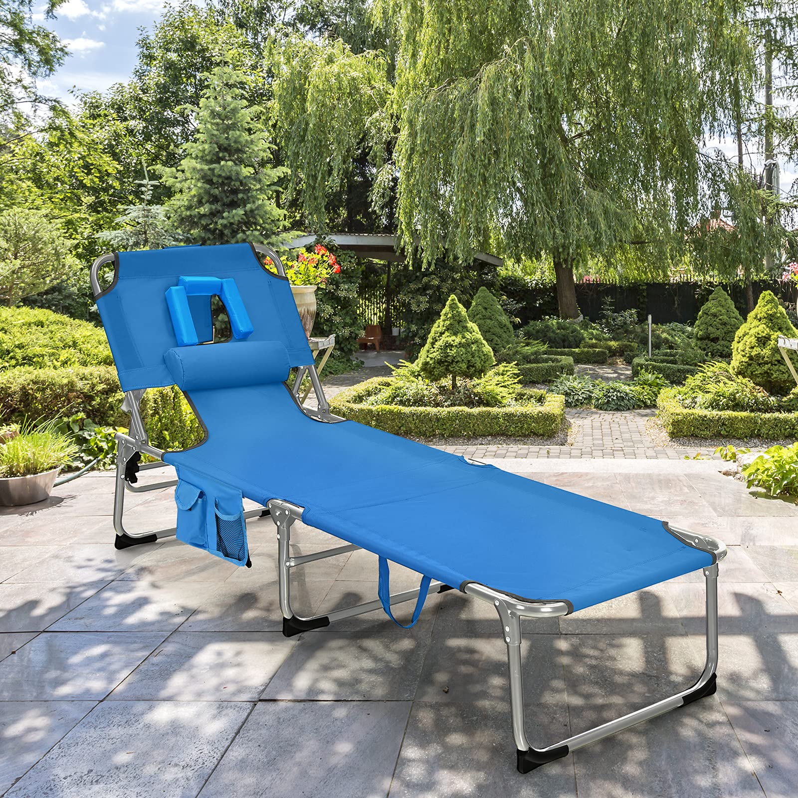 Lightweight Costway folding chair ideal for travel and camping