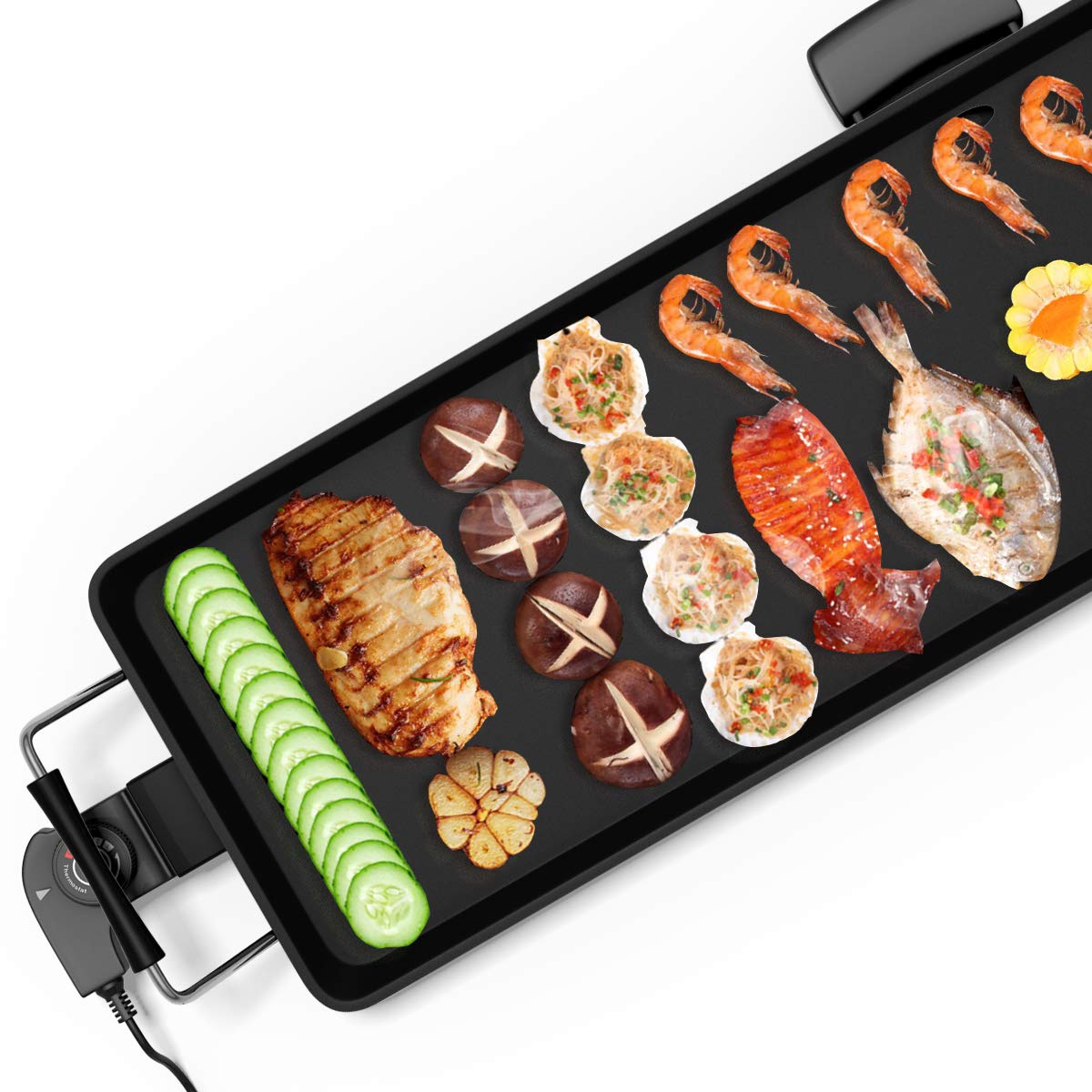Costzon anti-slip feet keep the griddle stable on any surface